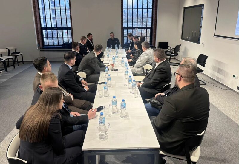 Meeting with mayors and municipal leaders from cities across BiH